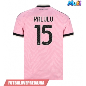 Lacne Muži Futbalové dres Juventus Pierre Kalulu #15 2026-27 Krátky Rukáv - Preč
